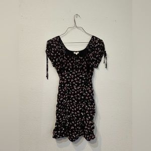 black floral dress size large